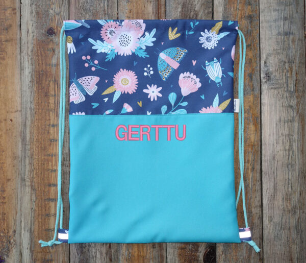 Seljakott nimega 32x41cm suvised putukad